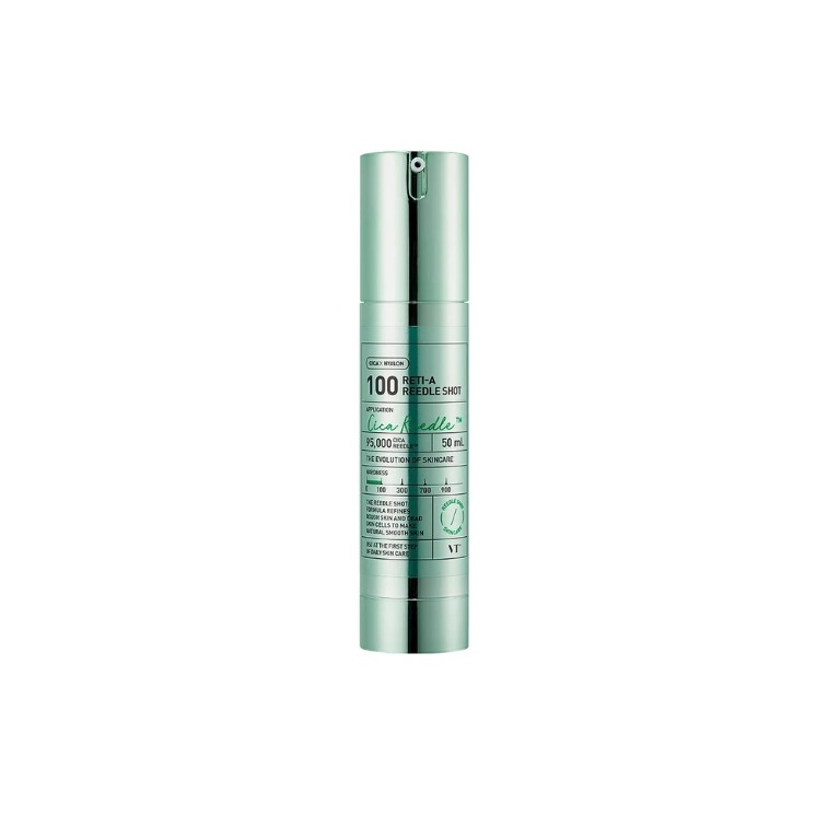VT Cosmetics Reti-A Reedle Shot 100 Serum- booster met microneedles 50 ml